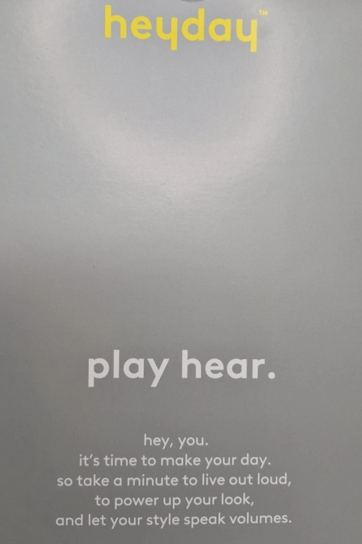 heyday Wireless Headphones Bluetooth 5.4 Multicolor Up to 40 Hours Playback AUX