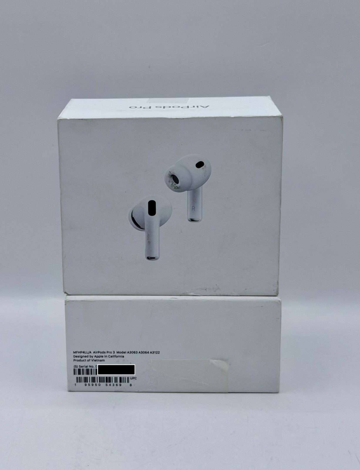 Apple AirPods Pro 3 Wireless Earbuds with Active Noise Cancellation, White – OB