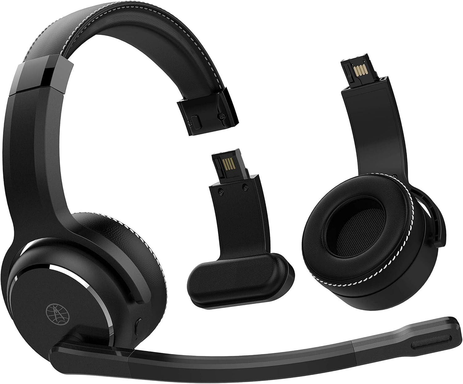 RAND MCNALLY CLEARDRYVE 210 PREMIUM CONVERTIBLE NOISE-CANCELLING BLACK HEADSET