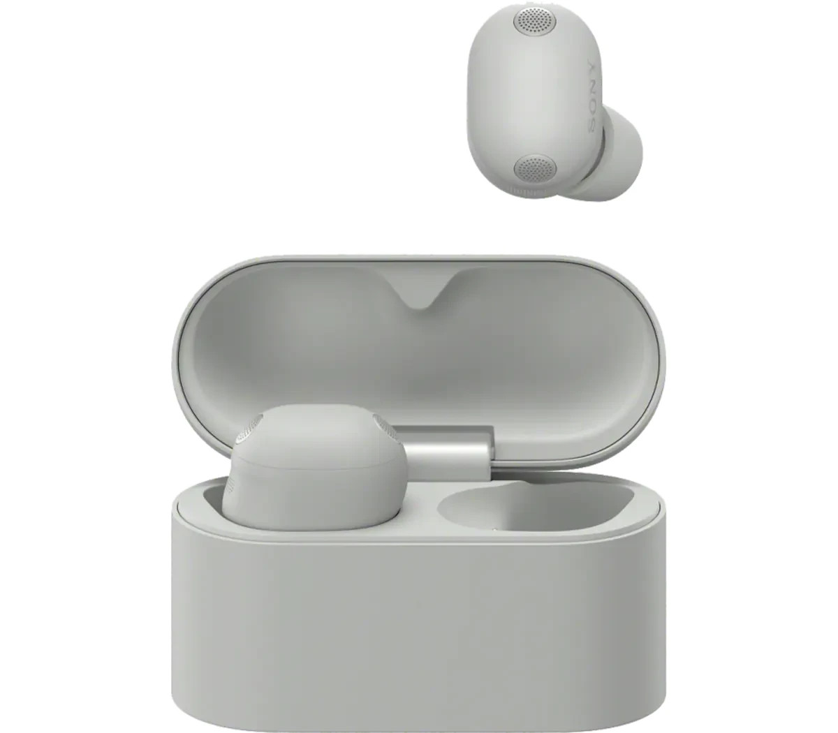 Sony WF-1000XM6 Wireless Bluetooth Noise Cancelling Earbuds (Platinum Silver)