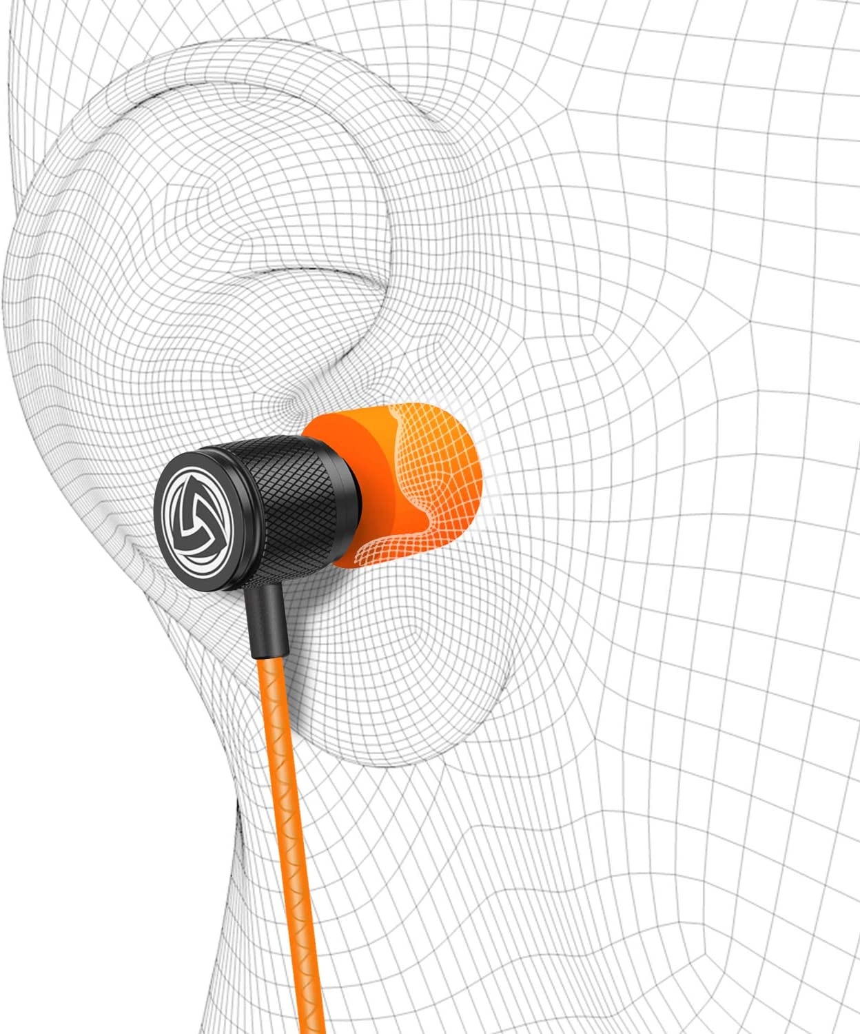 Almohadillas Espuma Memoria Repuesto Auriculares Rojo Verde Naranja Azul 4.9mm