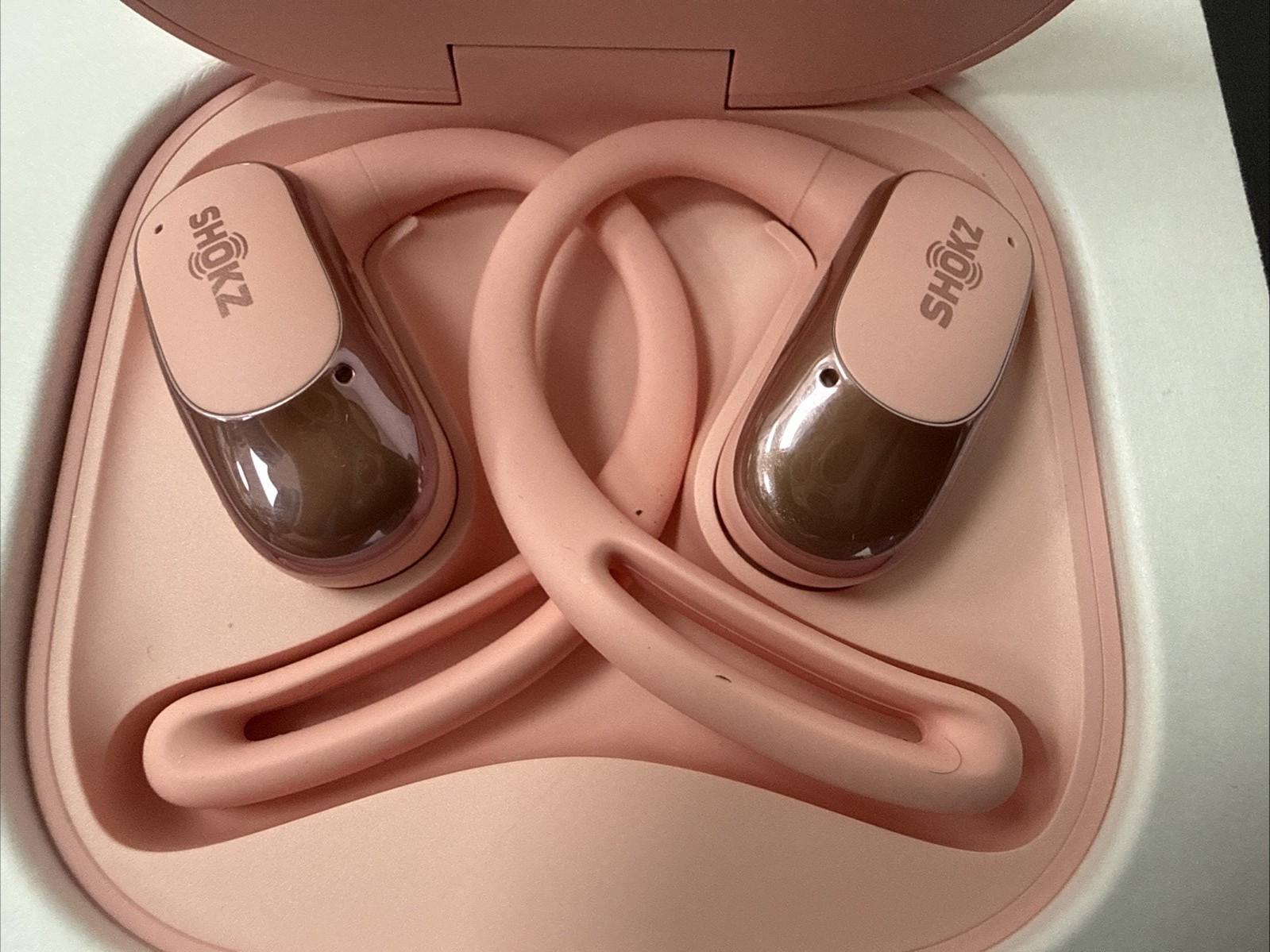 Shokz OpenFit Air Open-Ear True Wireless Earbuds • PINK T511