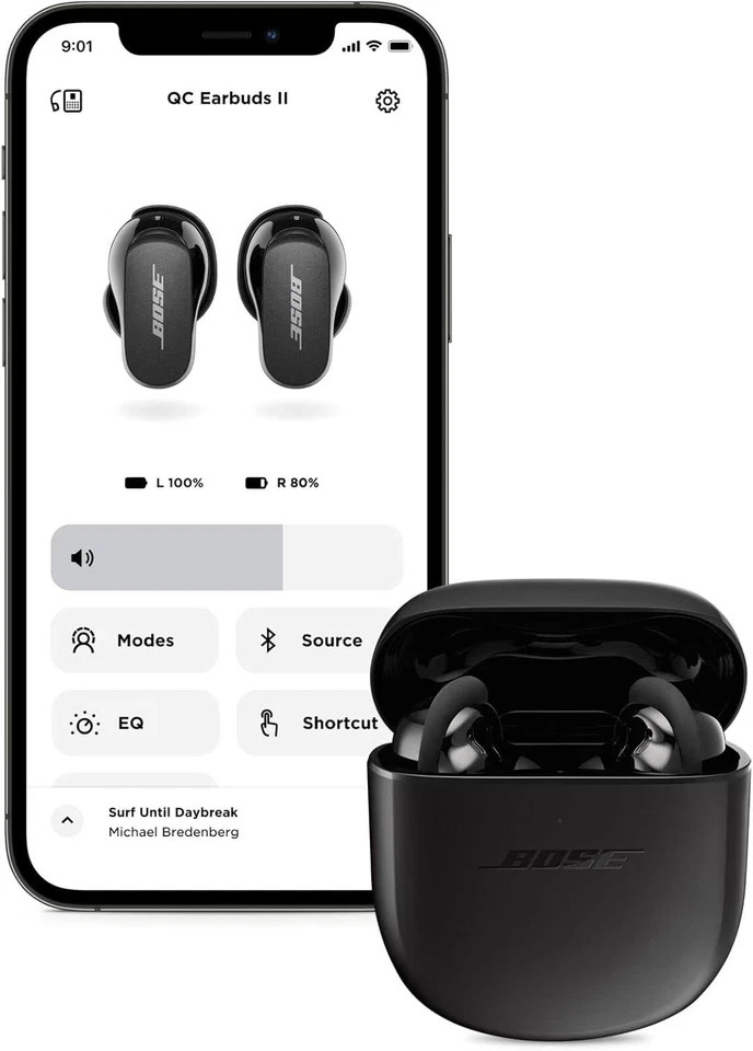 Bose QC Earbuds II Wireless In-Ear – Noise Canceling, All Colors (Very Good)