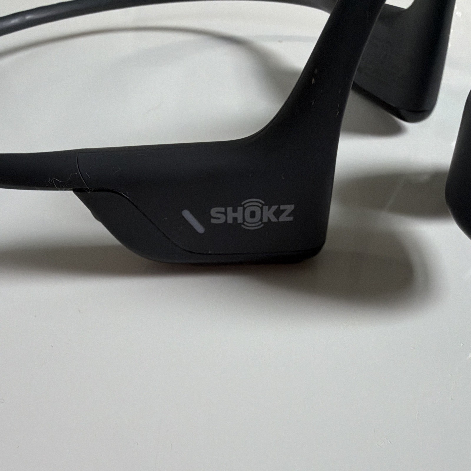 Shokz OpenMove Black Neckband Bone Conduction Bluetooth Wireless Headphones