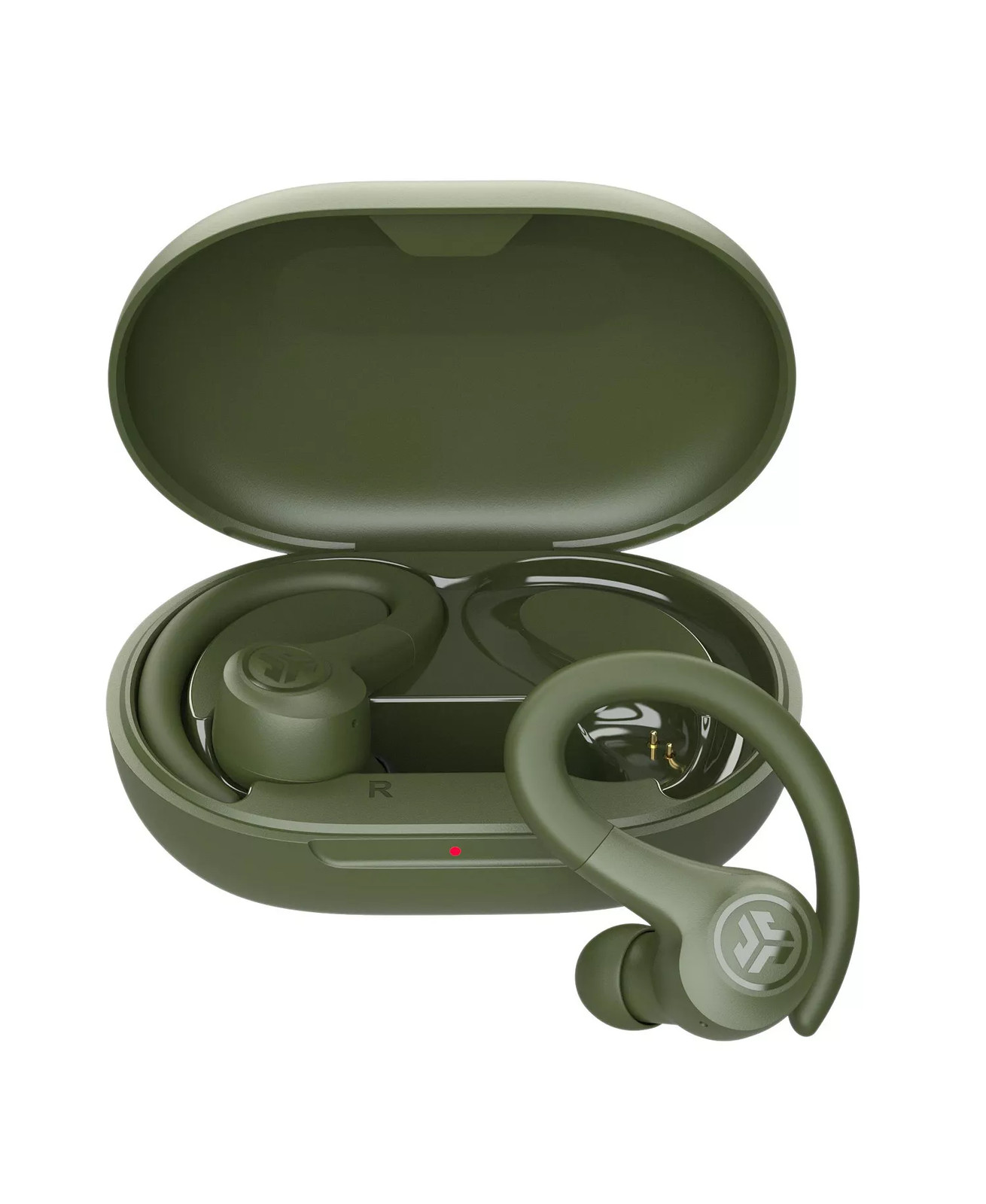 JLab Go Sport+ Wireless Workout Earbuds Secure Earhook Sport Design
