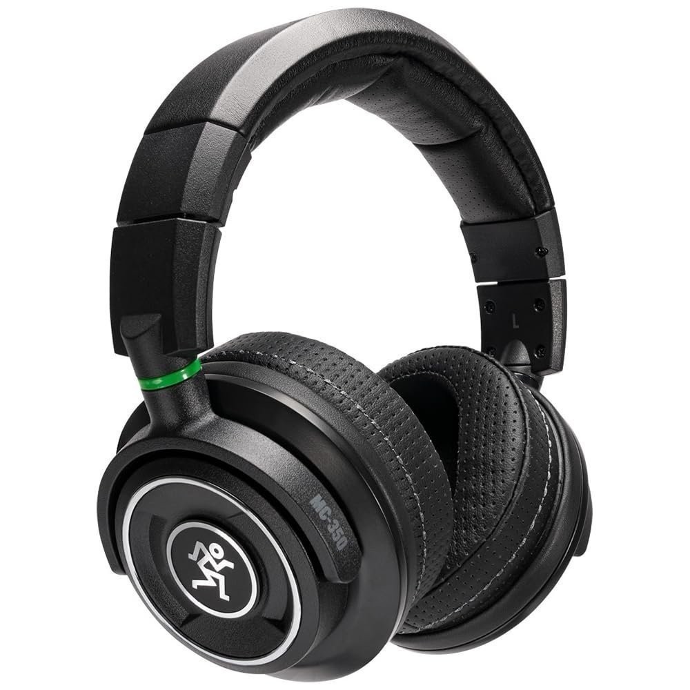 Liquid Audio Mackie MC-350 Professional Closed-Back Headphones Black Bundle…