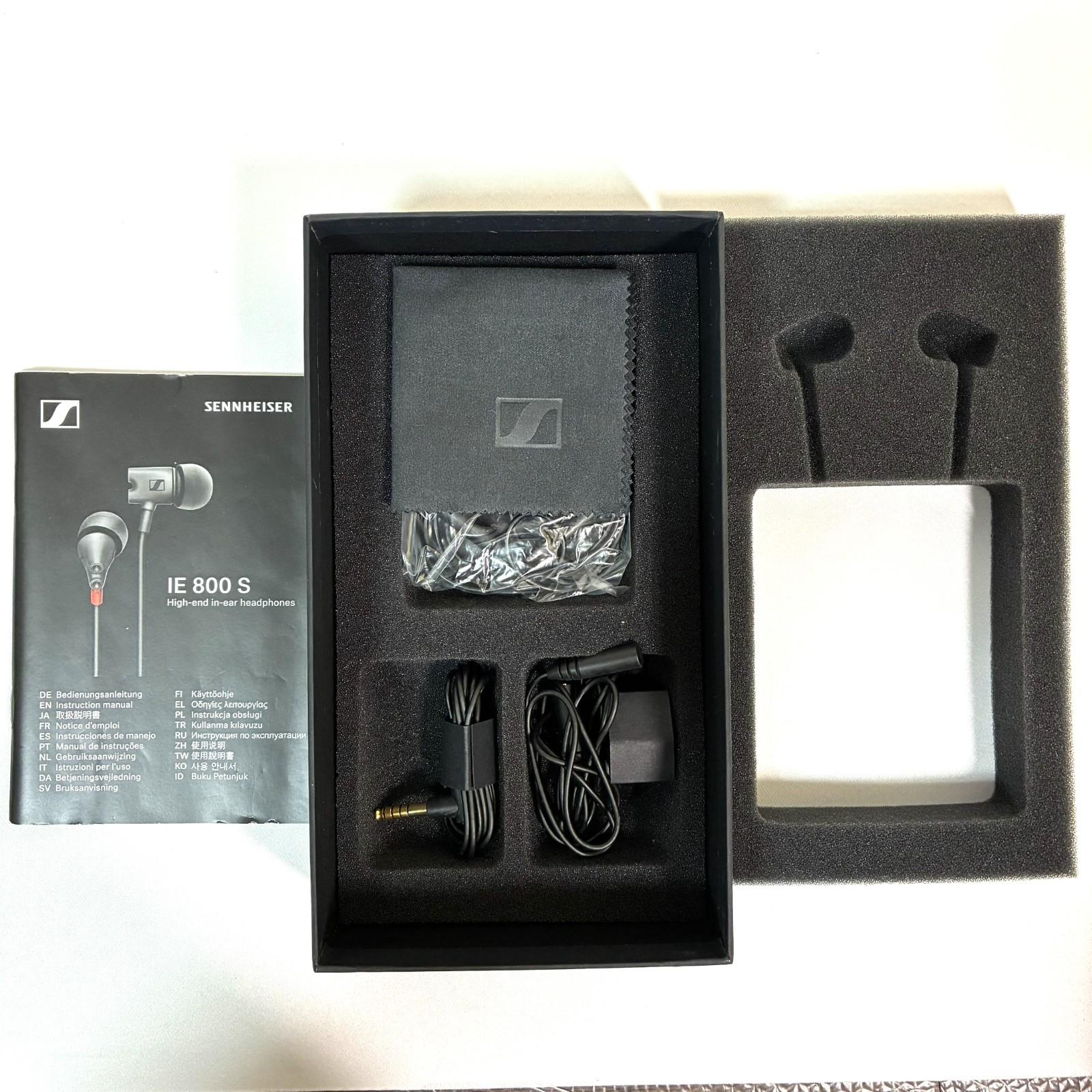 Sennheiser IE 800 S Premium In-Ear Earphones Genuine w/ Original Box from Japan