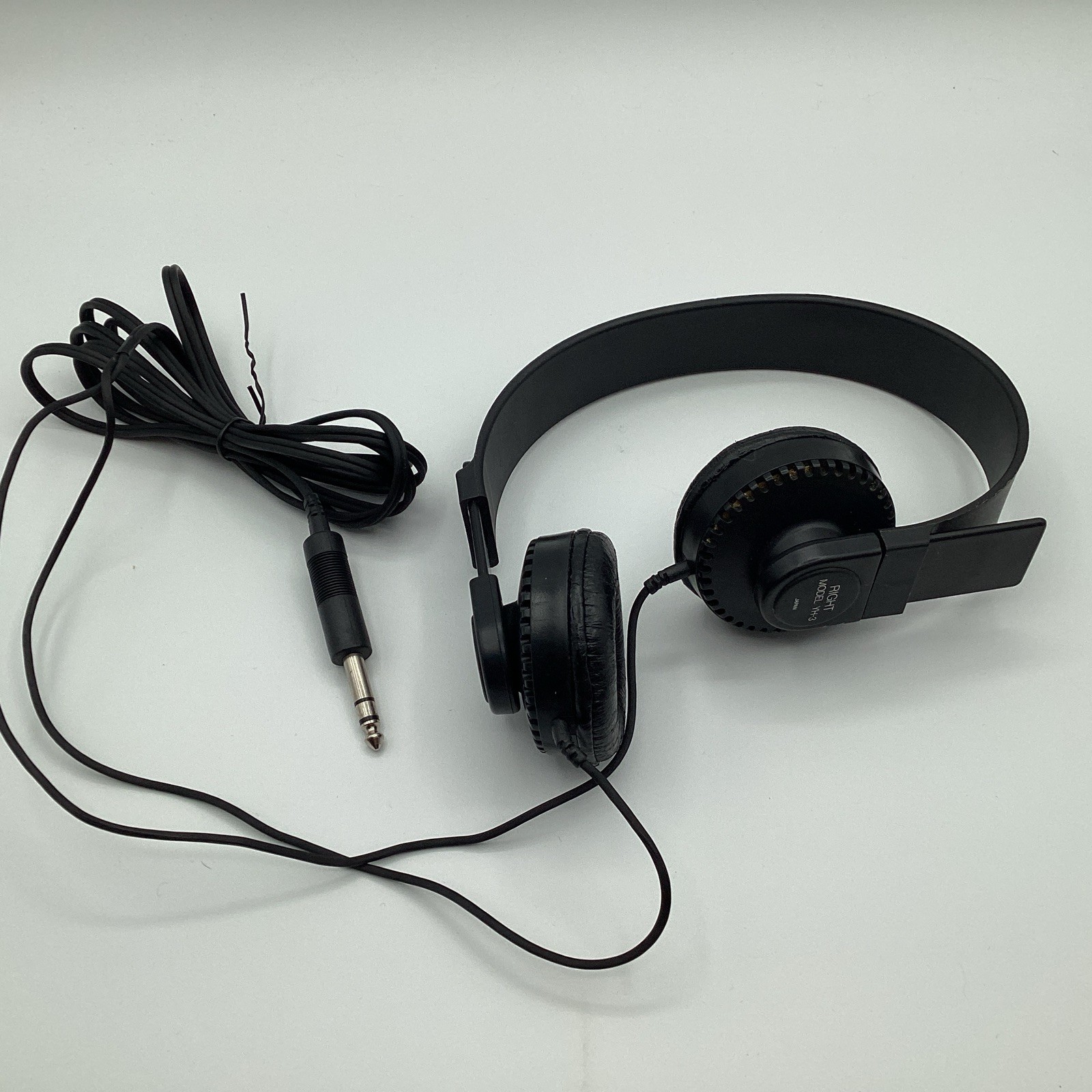 Vintage Yamaha YH-3 Orthodynamic Headphones Made in Japan 1/4″ Plug Tested
