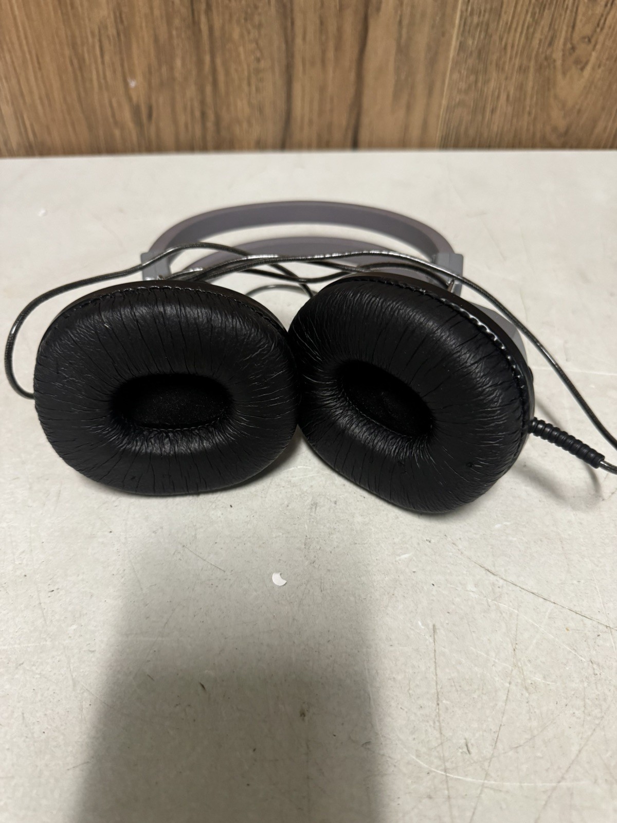 Hamilton Buhl SC-7V Stereo Headphones 3.5mm Gray Adjustable Tested