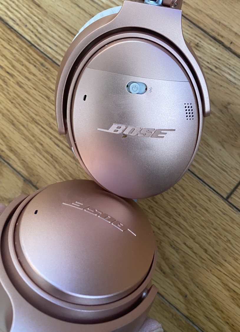 Bose QuietComfort 35 Wireless Headphones II Noise Cancelling Pink Rose Gold