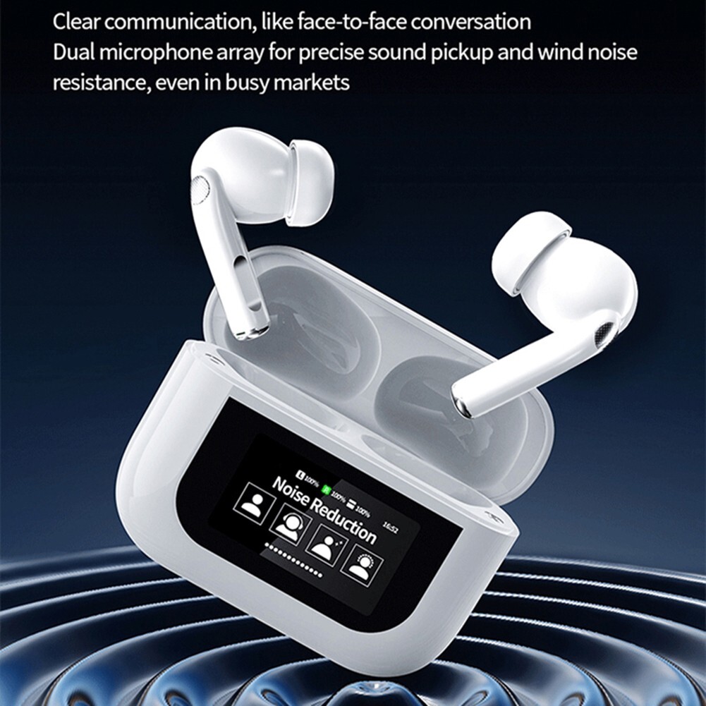 1 Pcs ABS Accurate 144 Languages Translation Wireless 5.0 Earbuds With Charging