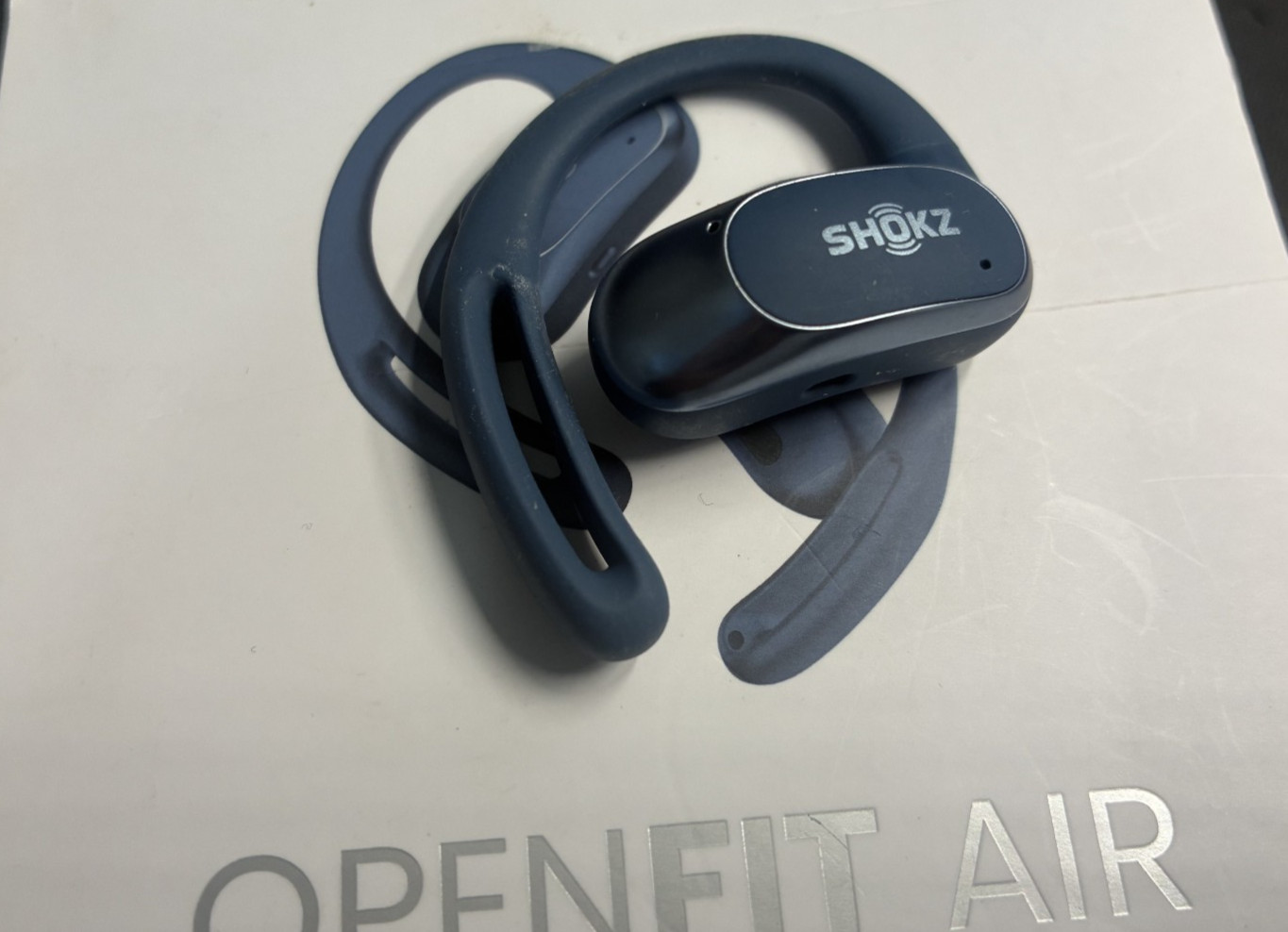Original Shokz OpenFit AIR Open-Ear Right Side Only – Navy Blue (T511)