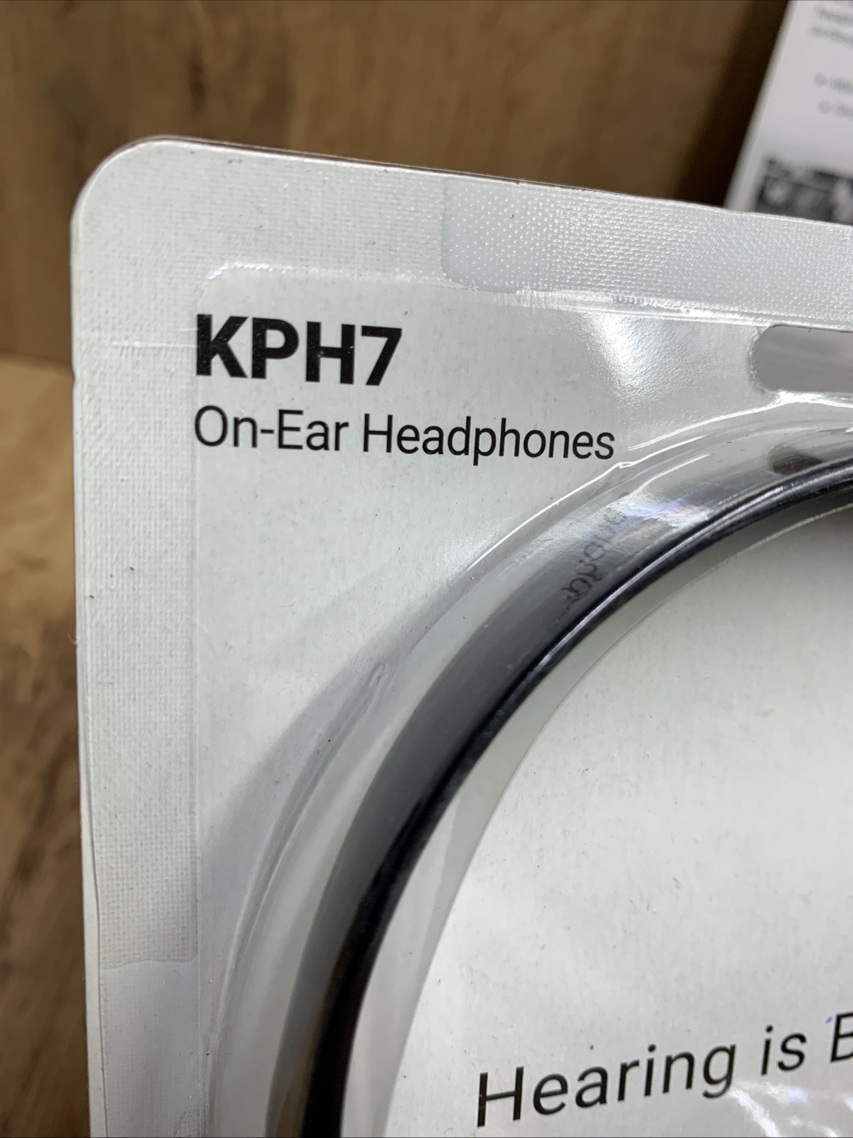 Lot of 3 Koss KPH7 On-Ear Wired Headphones Black 3.5mm Sealed New