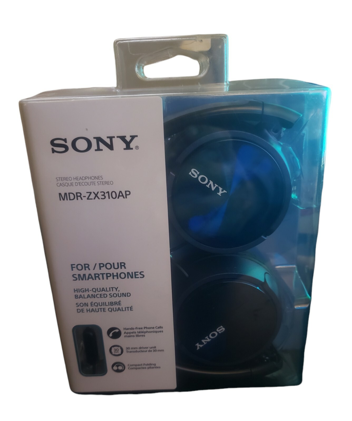 Sony GENUINE Headphones MDR-ZX310AP With Mic and Volume *NEW*