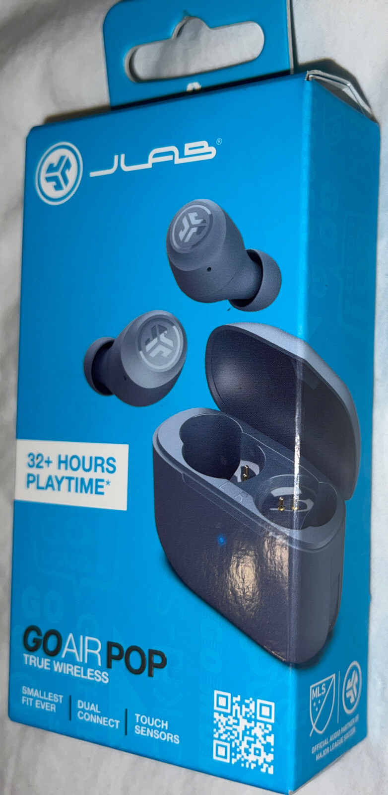 JLab EBGAIRPOPRSLT124 GO Air POP True Wireless In-Ear Headphones – Slate Gray?