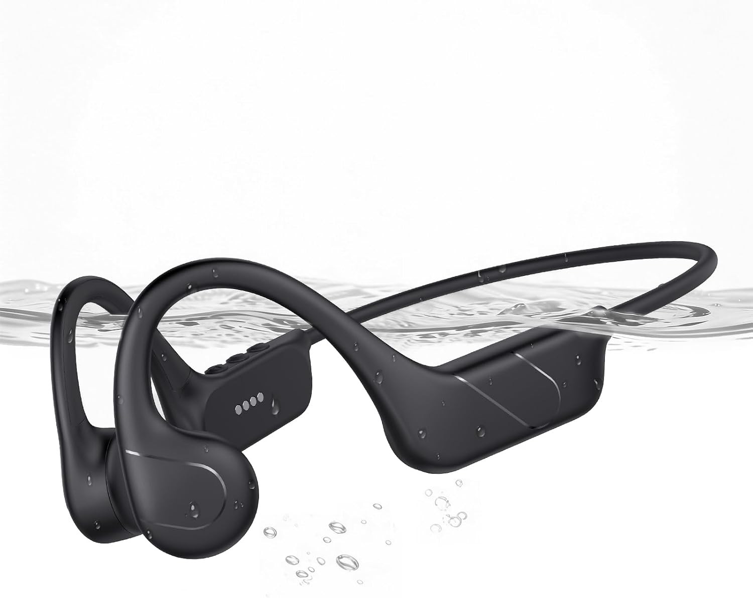 Bone Conduction Headphones IPX8 Waterproof Swimming Headphones for Gym | Bluetoo