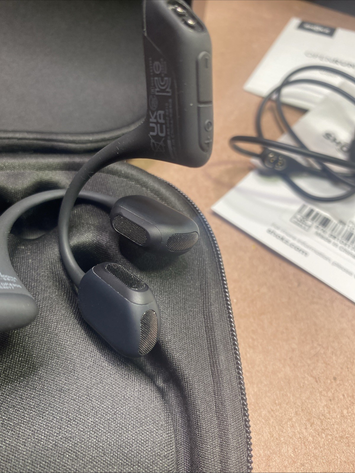 SHOKZ OPENRUN PRO Wireless Bluetooth Bone Conduction Headphones – Black S810