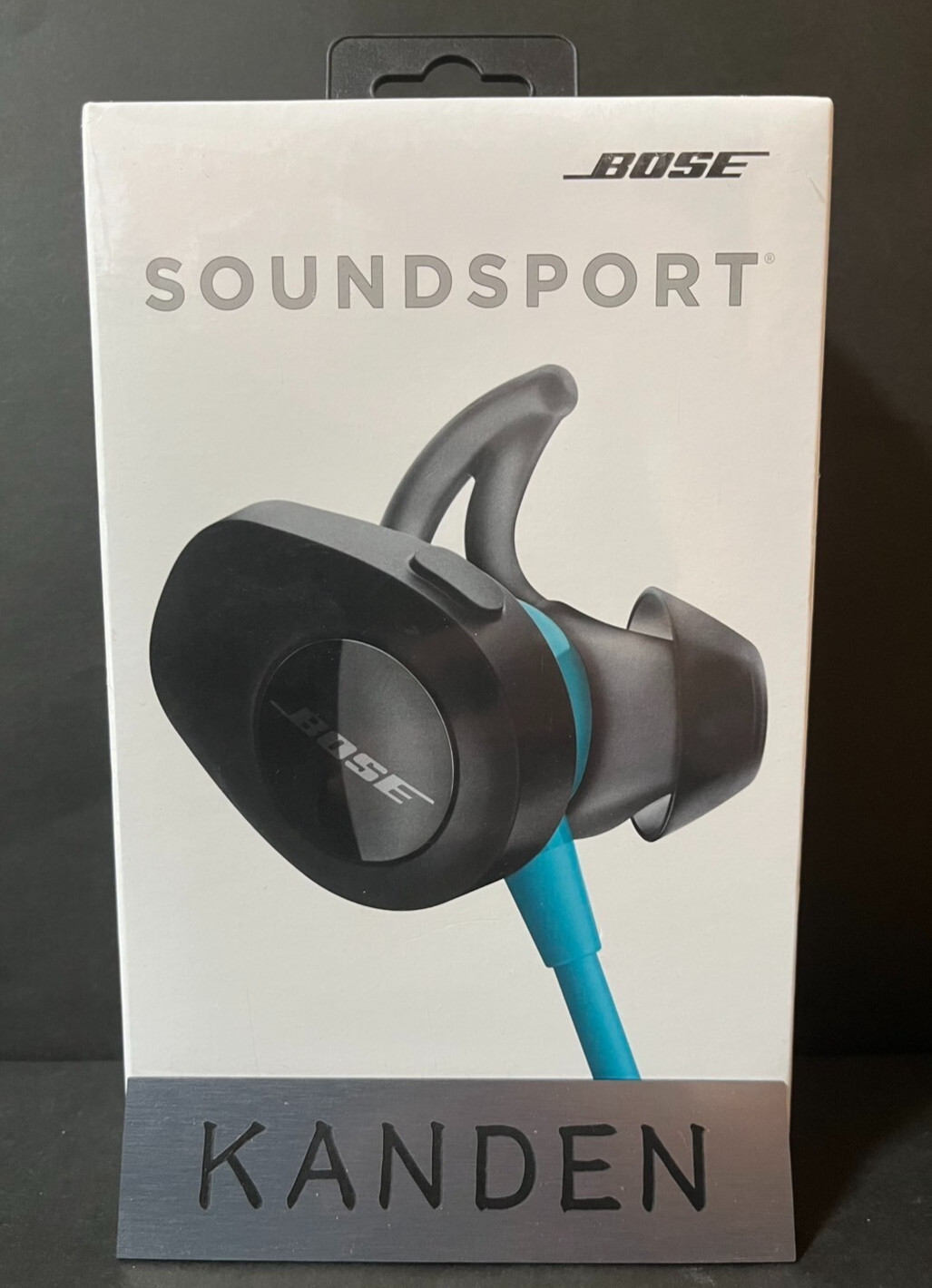 Bose SoundSport Wireless, Bluetooth In Ear Headphones, aqua “New”