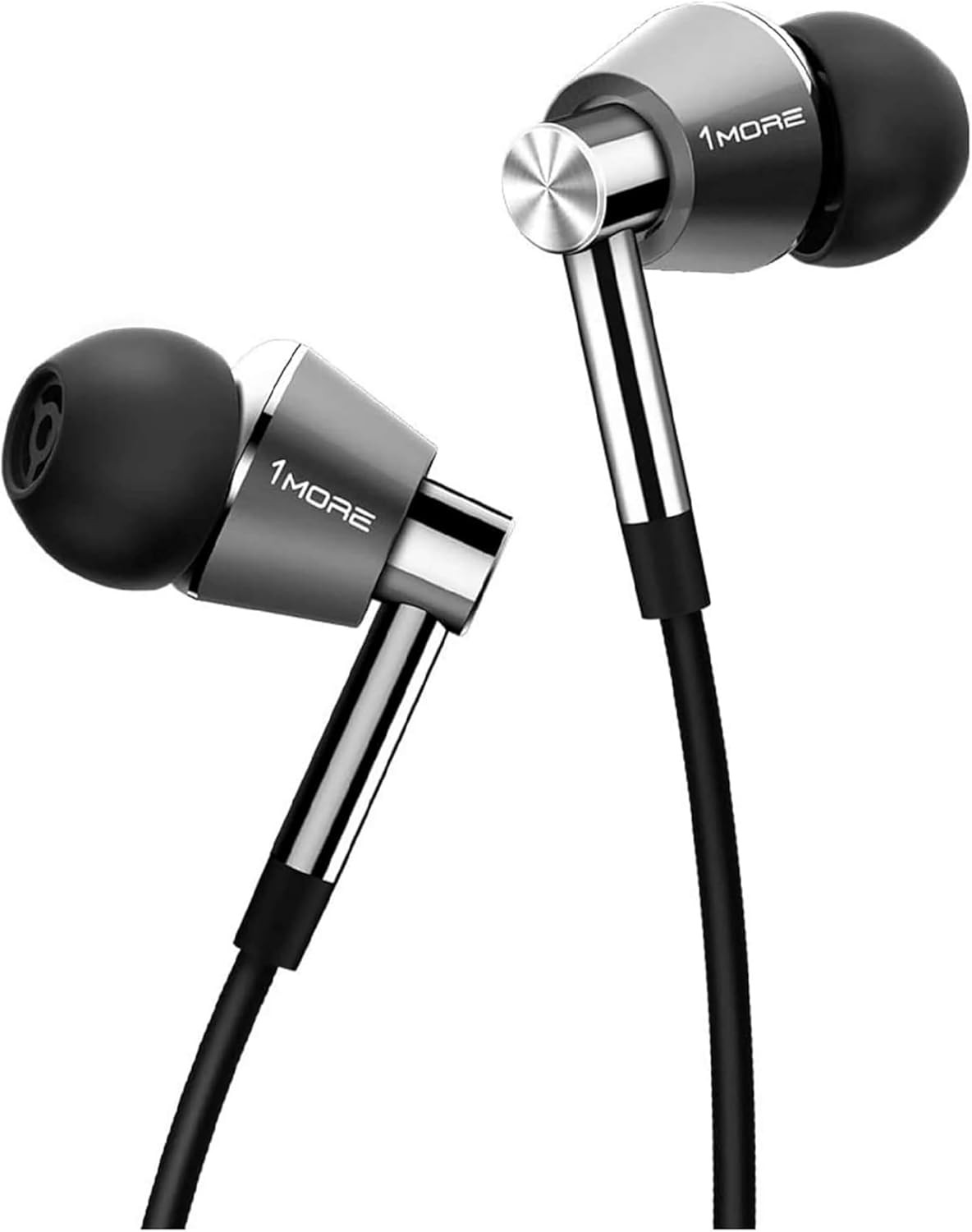 Triple Driver In-Ear Earphones Hi-Res Headphones with High Resolution, Bass Driv