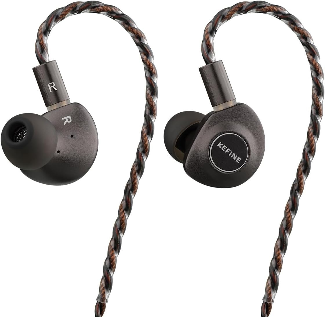 HiFiGo Kefine Delci IEMs, Sinngle 10mm Dynamic Driver in-Ear Moni