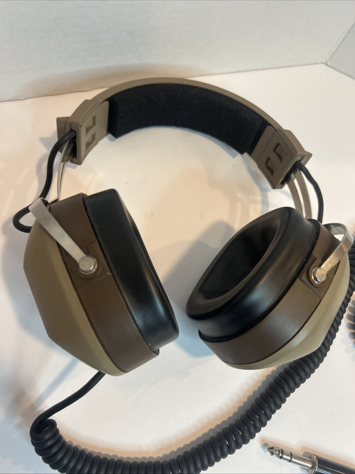 Cool! Vintage Excellent Condition KOSS K/6ALC Dual Volume Control Headphones!