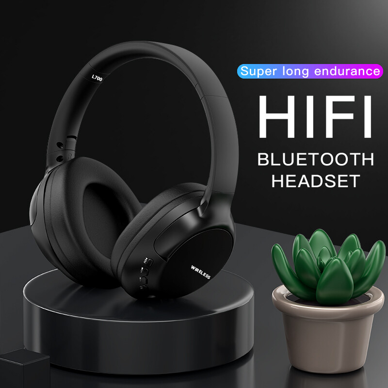 Wireless Headphones Bluetooth Headset Noise Cancelling Over Ear With Microphone