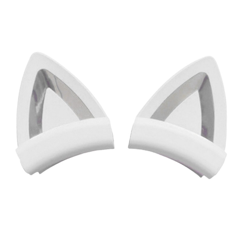 Fashionable Cats Ear Design Silicone Add On For Headphones for Anime Lover