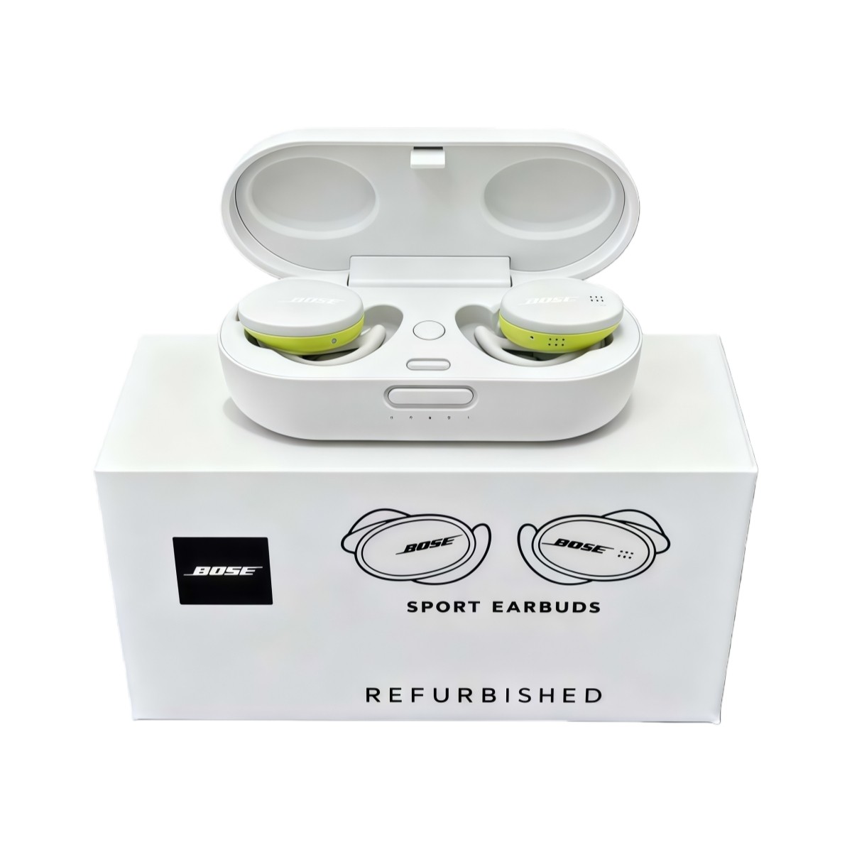 Bose Sport Earbuds Wireless Bluetooth Headphones White In-Ear Earphones