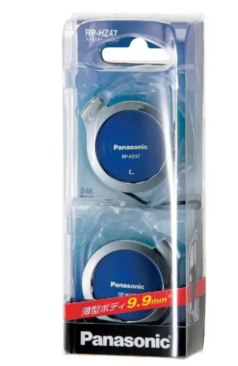 Panasonic Clip Earphone Headphone RP-HZ47 With 5 Colors From Japan
