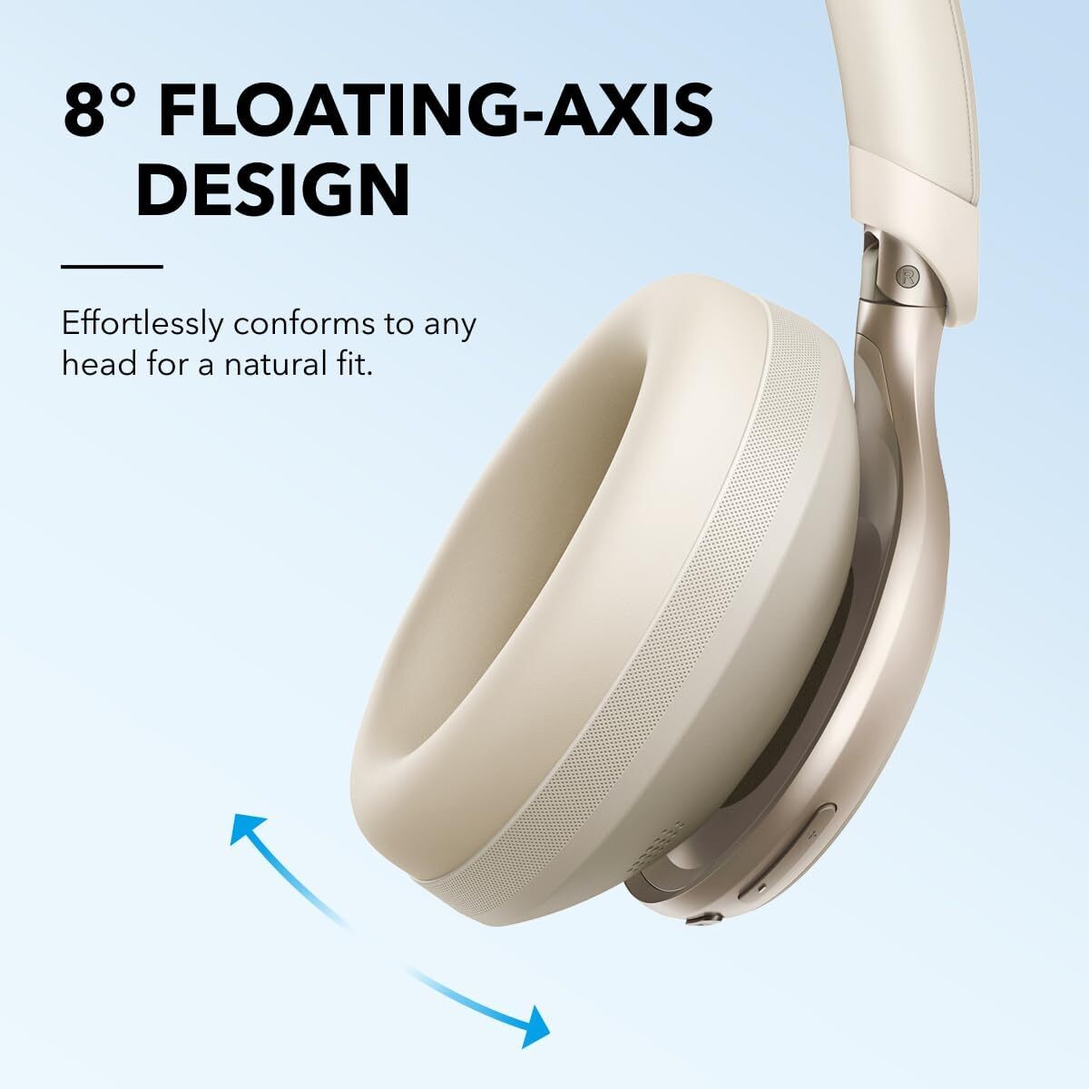 Soundcore Space One Wireless Over-Ear Headphones 40H ANC Playtime | Refurbished