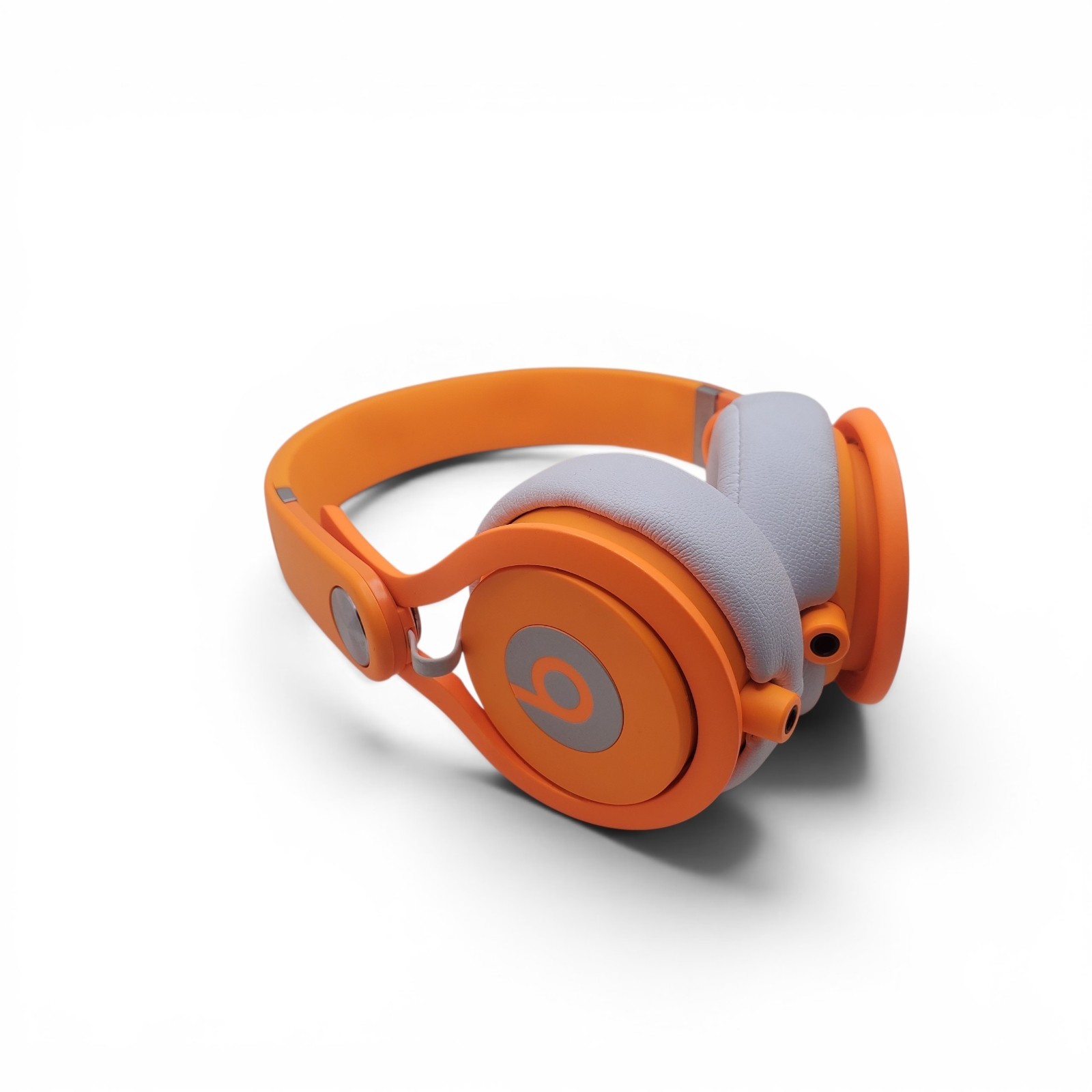 Beats by Dre Mixr DJ Headphones Neon Orange On-Ear with Case Cable David Guetta