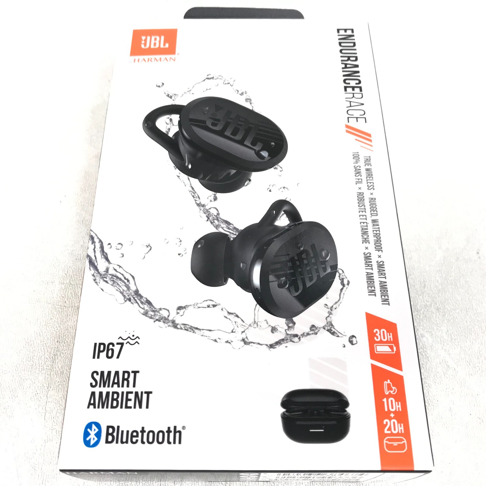 JBL Endurance Race TWS Waterproof Bluetooth Earbuds True Wireless Smart Ambient