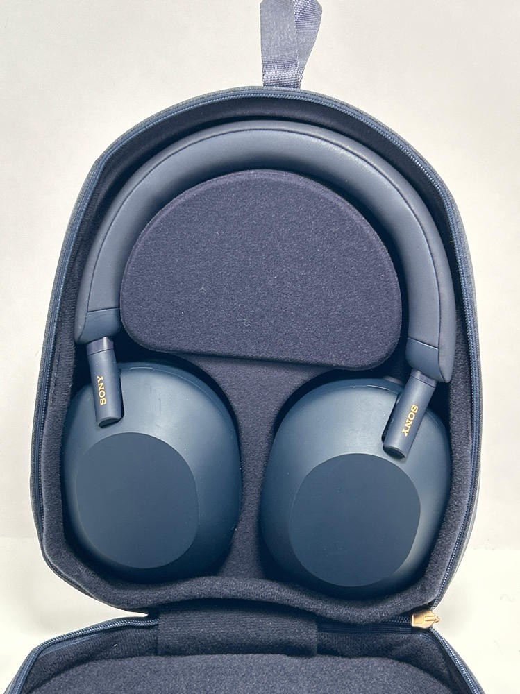 Sony WH-1000XM5 Wireless Noise Canceling Bluetooth Headphones Midnight Blue