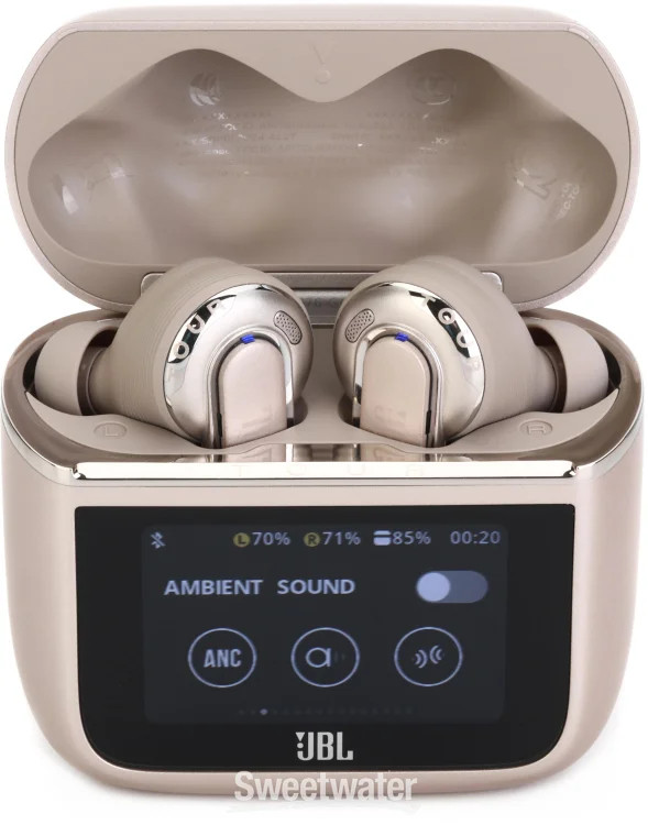 JBL Tour Pro 3 True Wireless Noise-canceling Earbuds – Latte