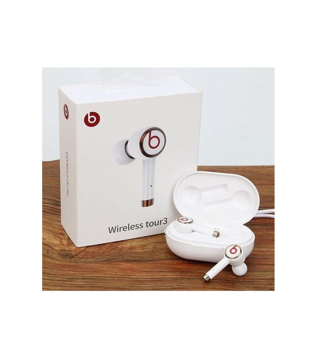 Beats by Dr. Dre Tour 3 Wireless In-Ear Buds-Brand New Sealed-white
