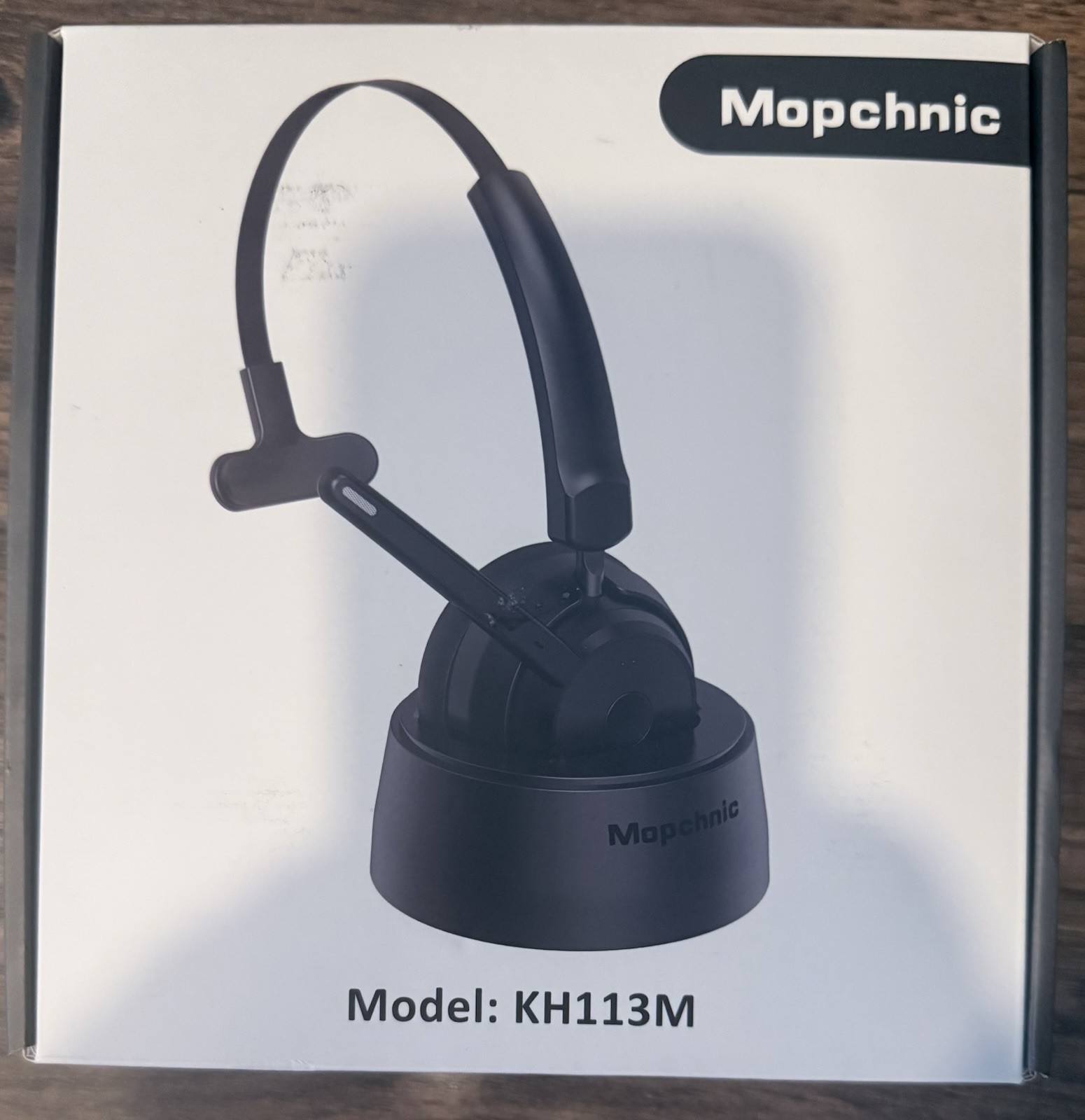 New O/B Trucker / Business Wireless Bluetooth Headset W/ AI Noise Canceling Mic