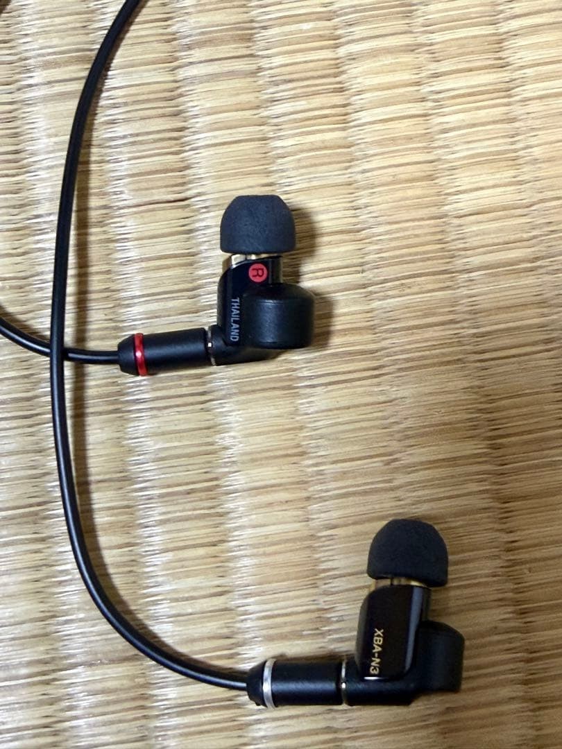 Sony XBA-N3 Hi-Res In-Ear Headphones + MUC-M12NB1 4.4mm Balanced Cable Japan