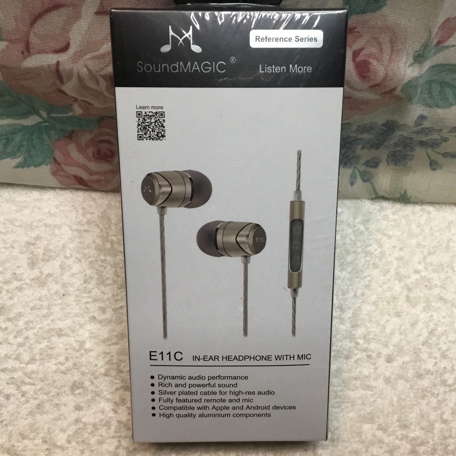 SoundMAGIC E11C In Ear Isolating Earphones with Mic For all smartphones