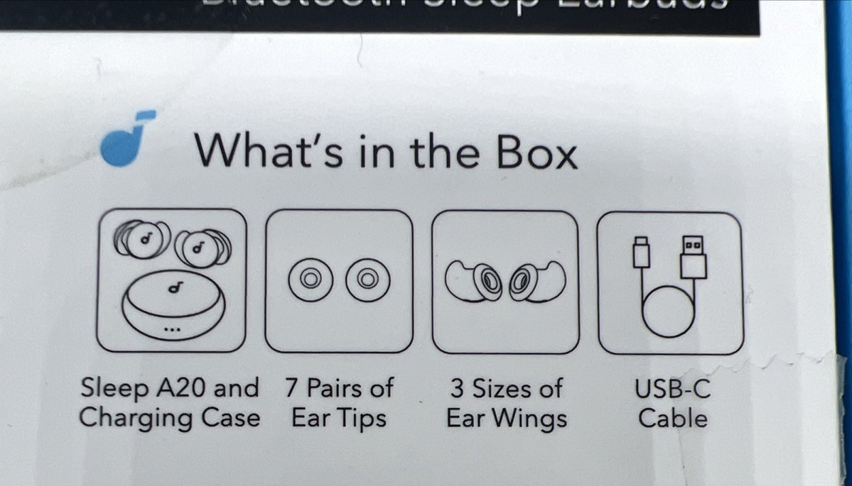 LOT OF 20. Soundcore Sleep A20 Noise Blocking Sleep Earbuds Sleep Monitor |NEW