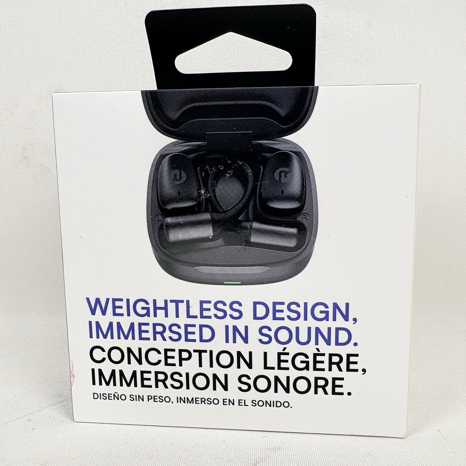Raycon Essential Open Ear Earbuds Wireless Bluetooth Sweat Resistant 36H Black