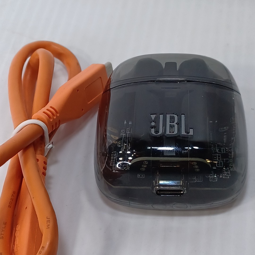 JBL Tune 225TWS True Wireless In-Ear Bluetooth Headphones – Black/ Clear
