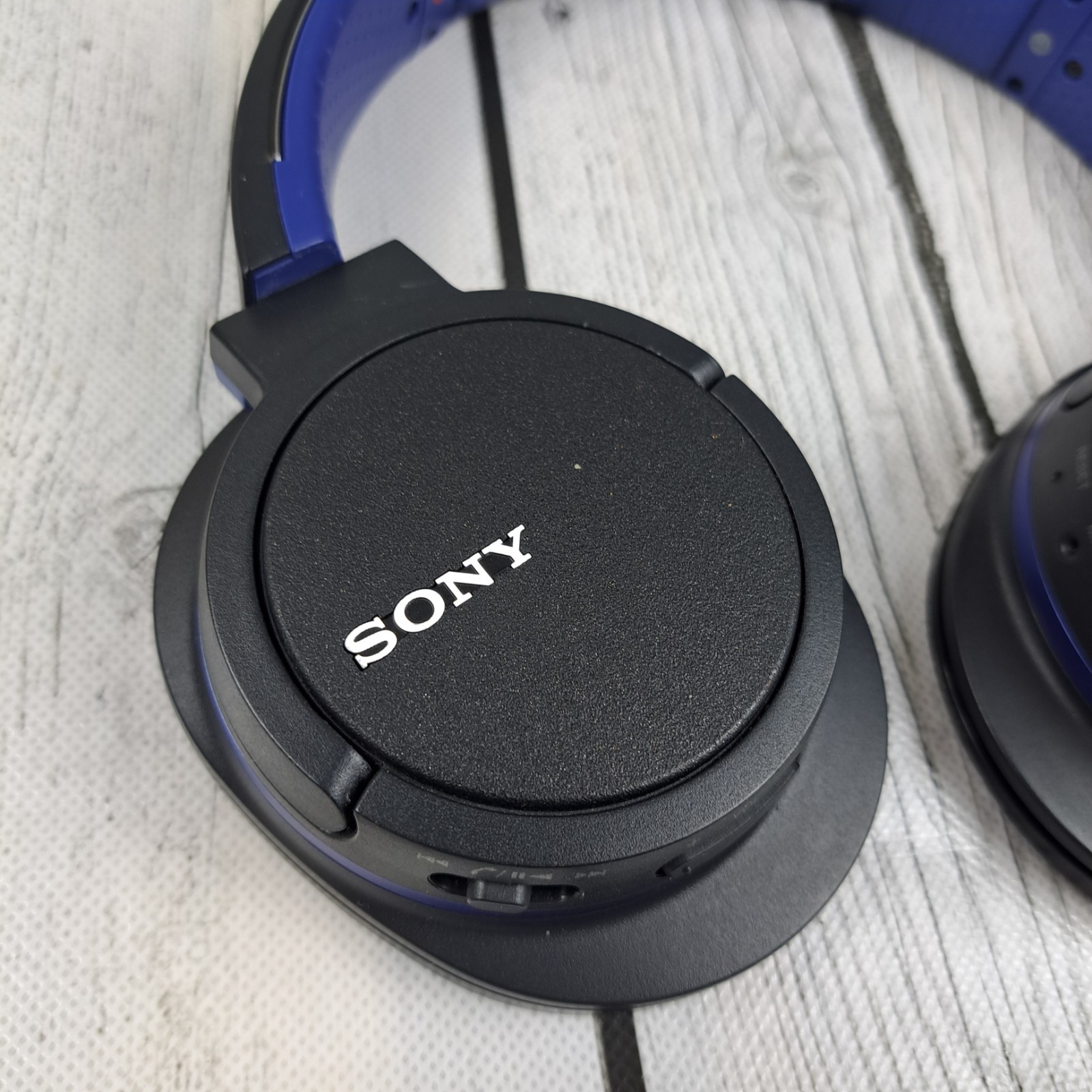 Sony MDR-ZX770BT Wireless Stereo Headset Black Blue