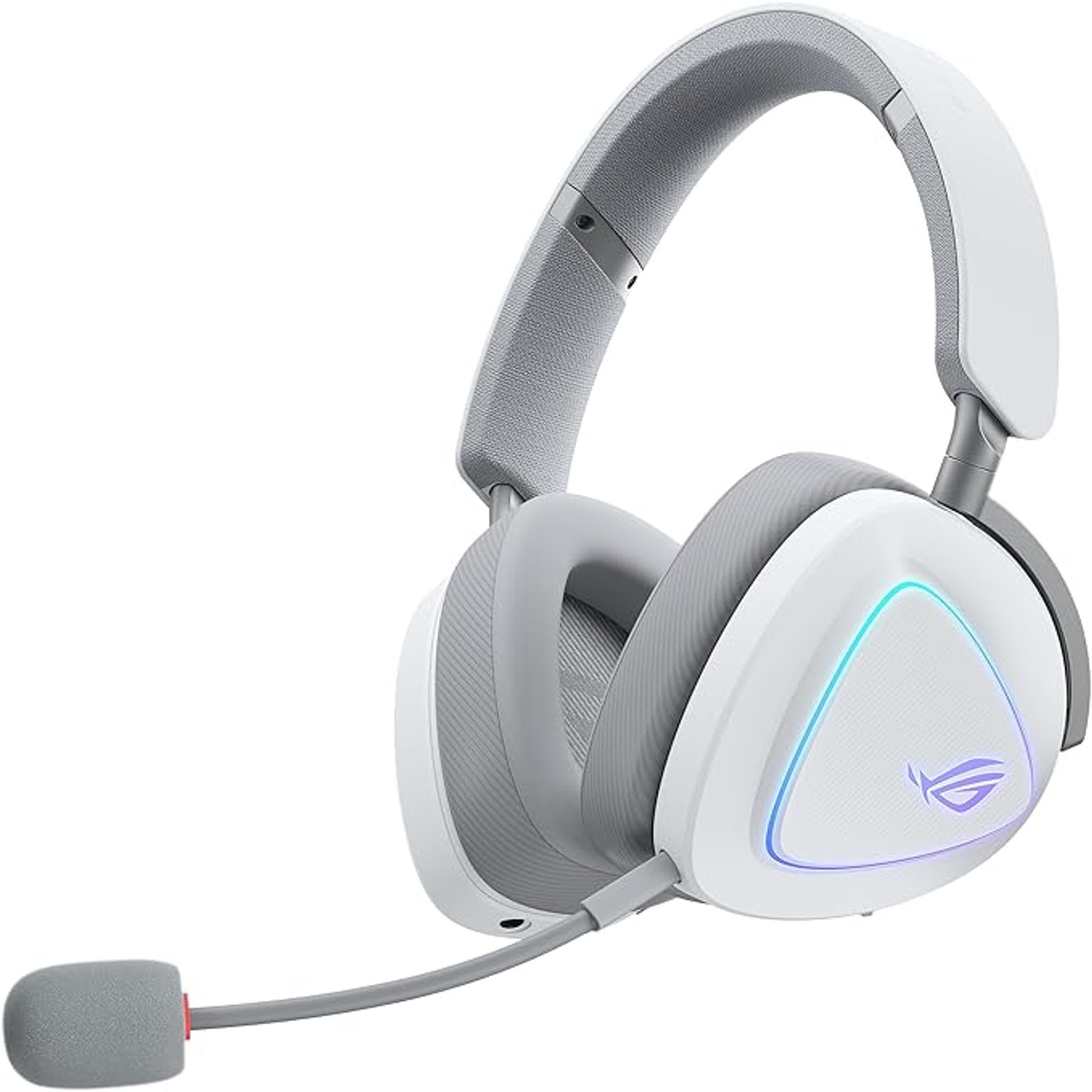 ASUS ROG Delta II Wireless Gaming Headset White 110Hr Battery Tri-Mode PC PS5