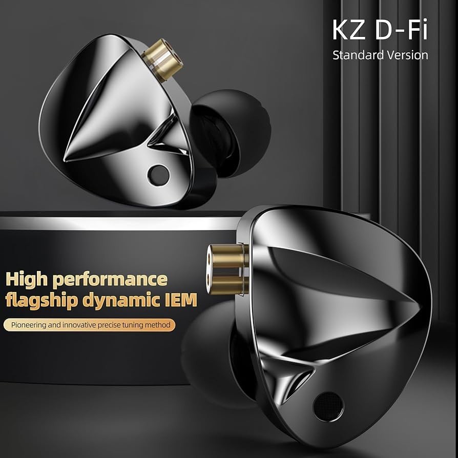 KZ D-Fi High-Performance HiFi In-Ear Monitors IEM Wired Earphones