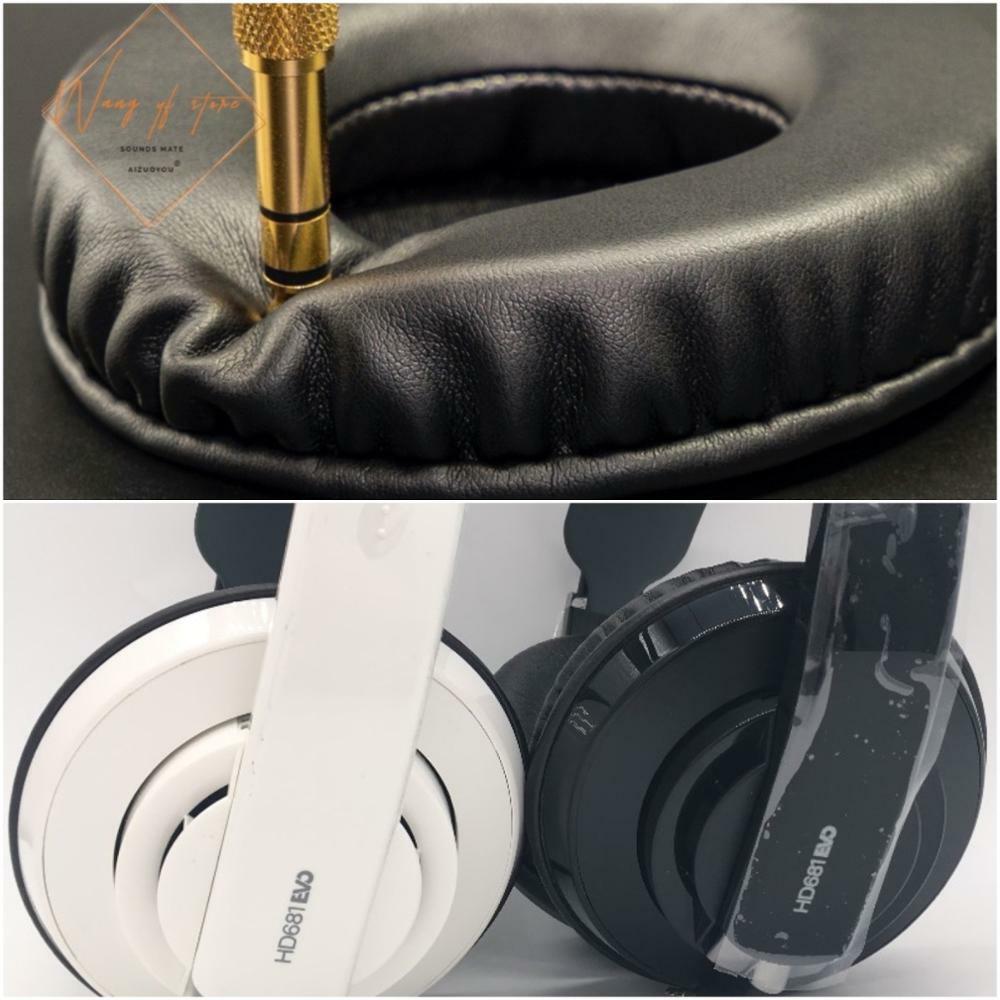 Soft Leather Ear Pads Foam Cushion EarMuff For Superlux HD681 EVO Headphone
