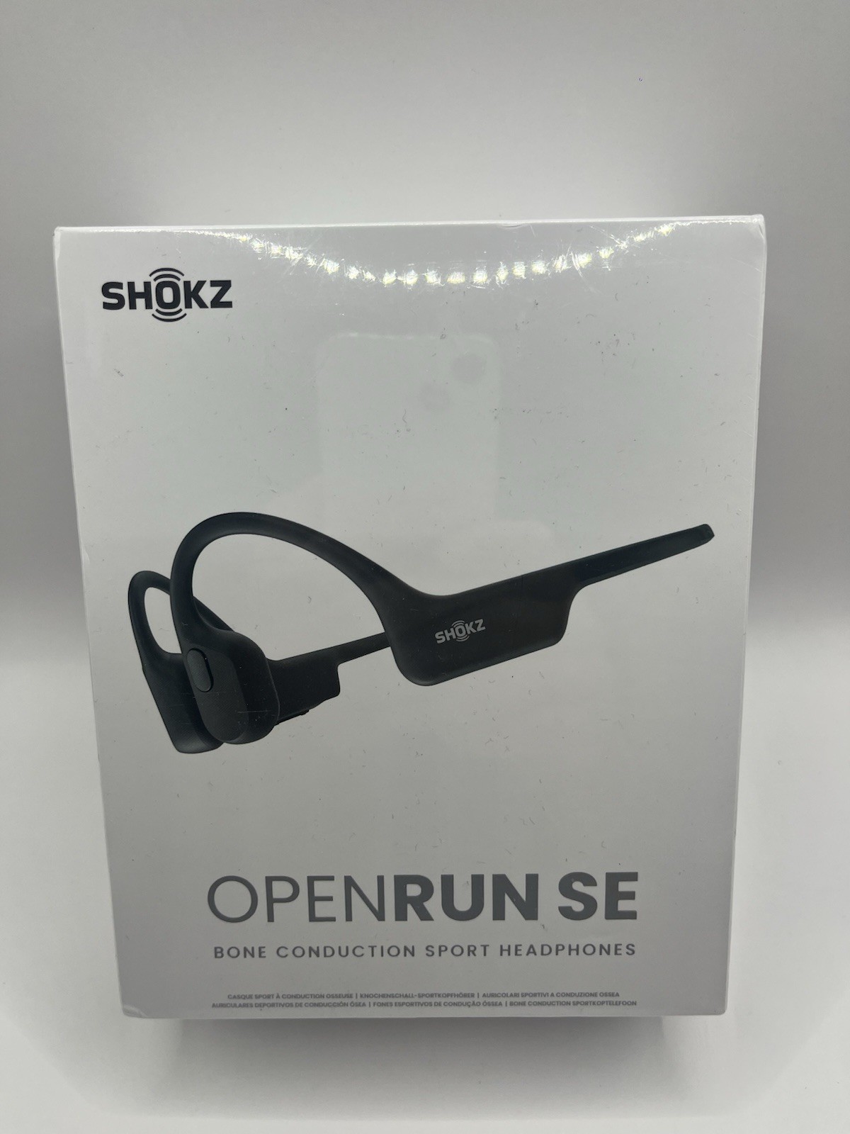 Shokz – OpenRun Mini S803 Bone Conduction Open-Ear Headphones – Comet Gray