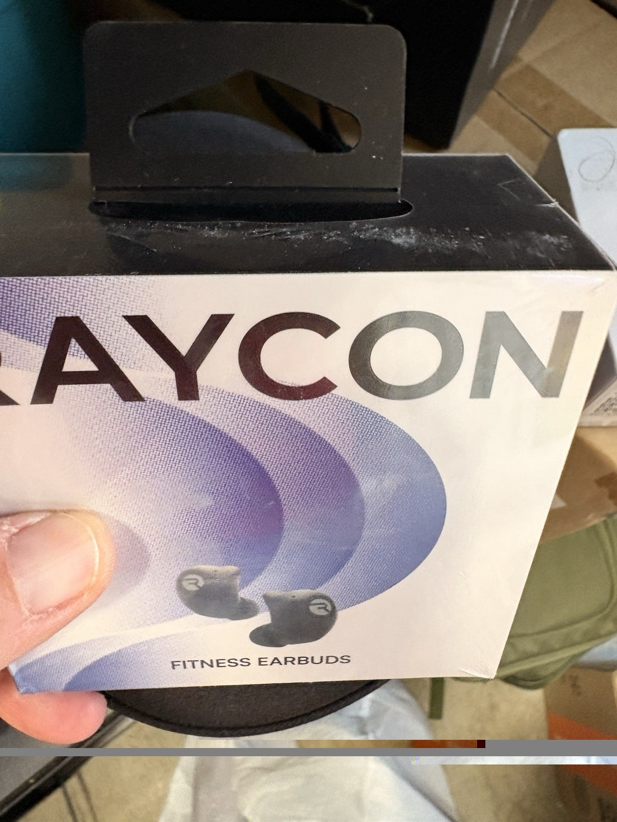 Raycon The Fitness Earbuds Bluetooth Waterproof RBE745 Black – FACTORY SEALED