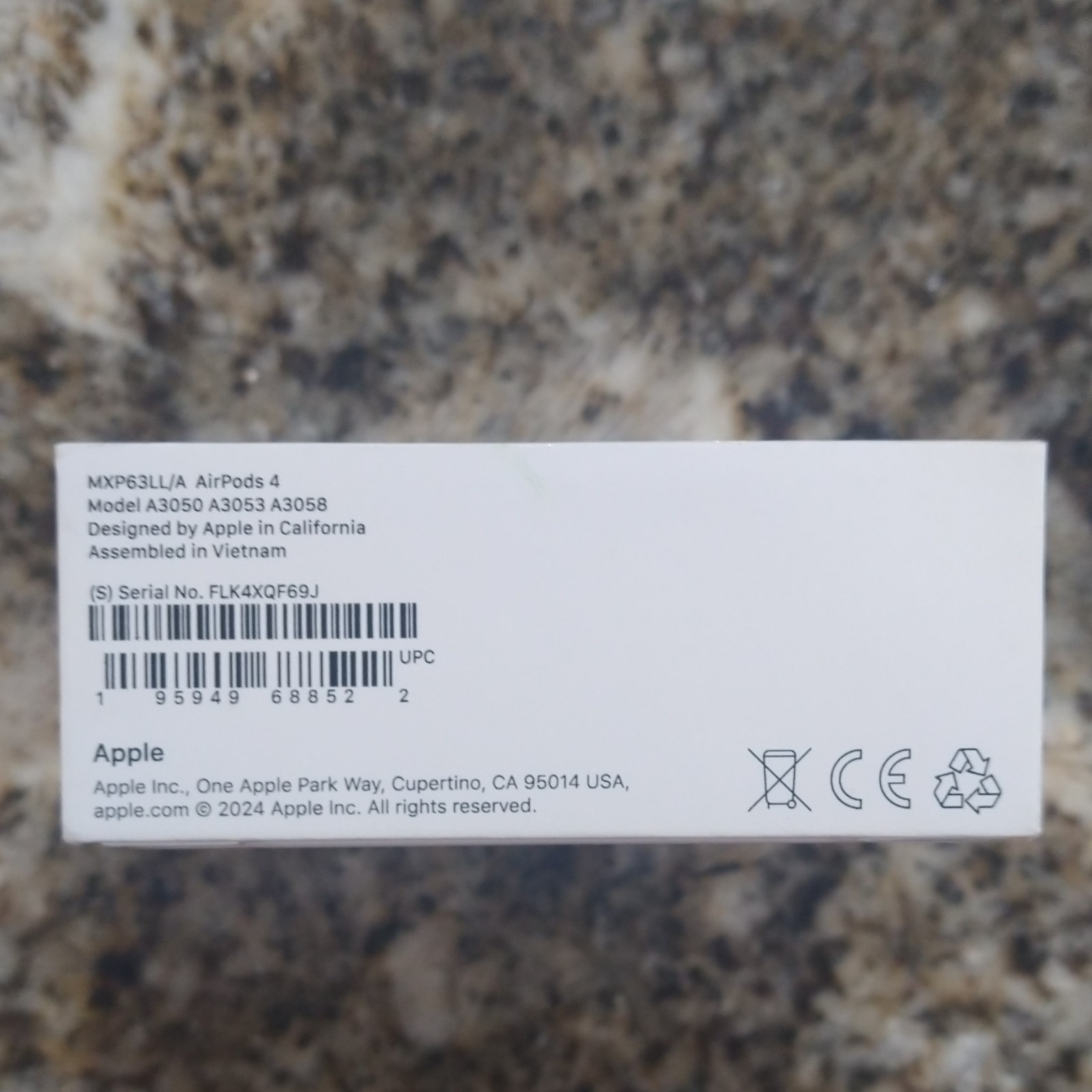 Apple AirPods 4 (4th Gen) NEW SEALED MXP63LL/A Authentic