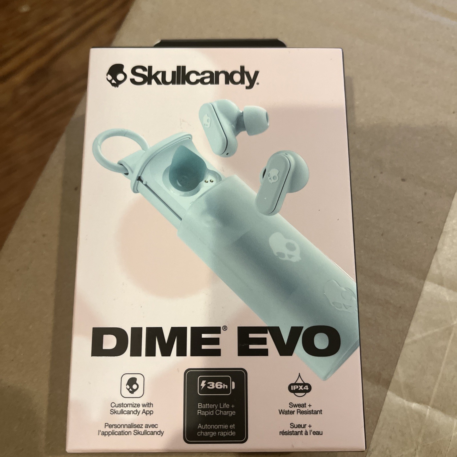 NEW Sealed Skullcandy Dime Evo Wireless Bluetooth Noise Isolating Earbuds Sage