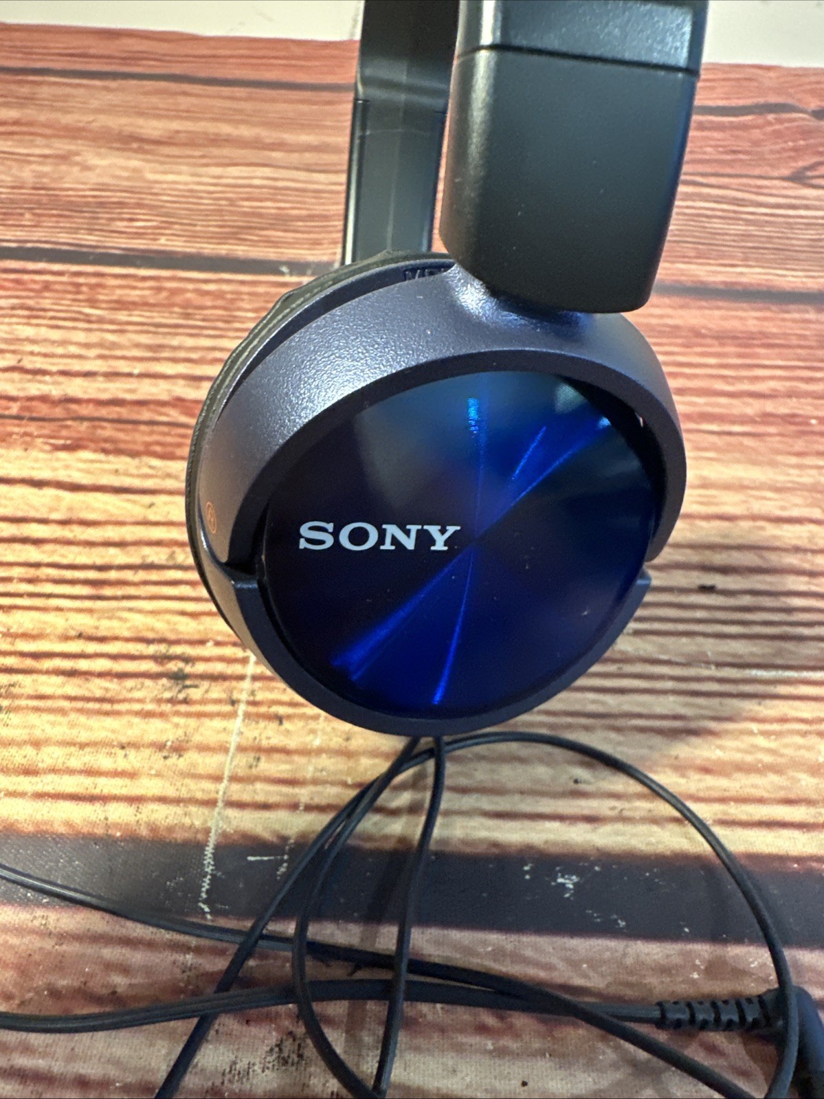 Sony MDR-ZX310AP Wired On-Ear ZX Series Headphones Blue